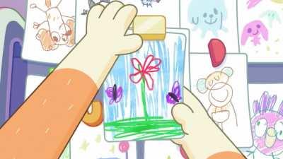 Bluey’s reaction is priceless