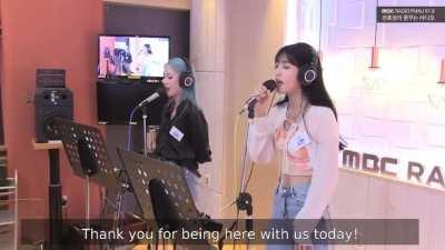 210609 ROSÉ - On the Ground cover by EVERGLOW’s Mia & Sihyeon