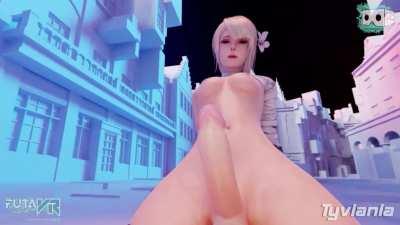 Kaine cowgirl Ride (FutaVR / Tyviania) [NieR:Automata]