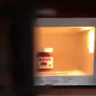 Melted chocolate nutella hack