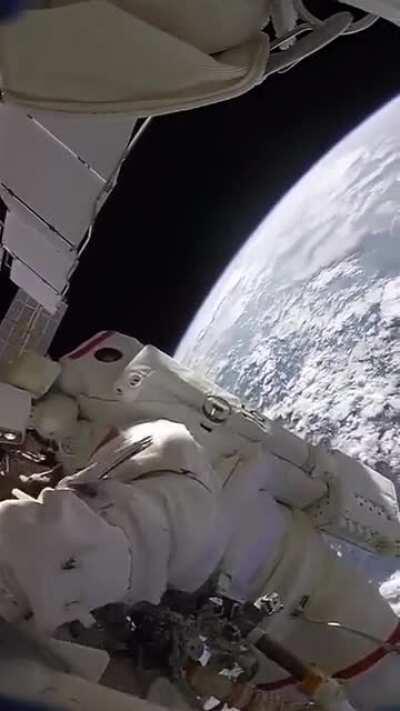 Just another day at the space.