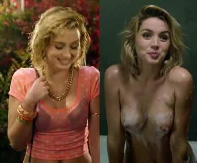 Ana De Armas with/without clothes showing off her incredible body