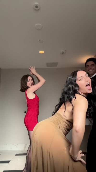 Charli with Rachel Sennott