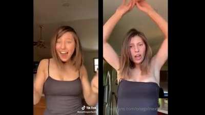 Cute Girl Revealing Her Tits