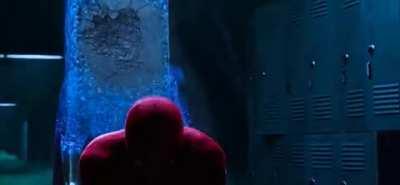 Damn, if Peter somehow actually punched Mysterio in that moment, the dude would be dead