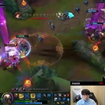 Faker’s 200 IQ shaver advertisement (from T1’s Instagram)