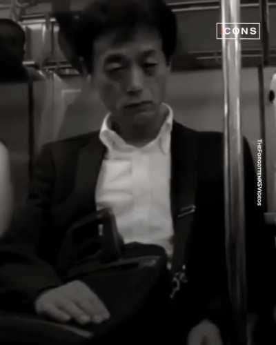 Singer Ke$ha singing too loudly inside a Tokyo metro railway