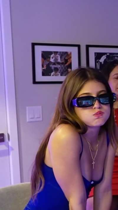 Nip slip on livestream