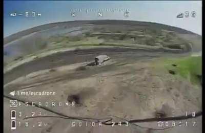 A very good FPV drone from the GOIDA series visited Russians and made some adjustments to the existence of the occupiers 🥳