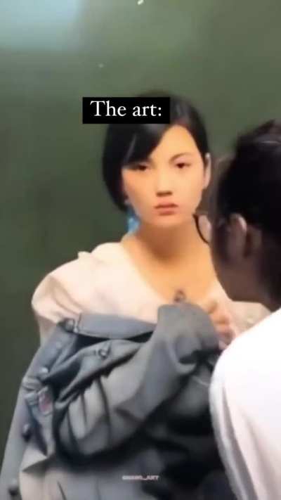 Leng Jun (born 1963) is a Chinese painter known for his hyperrealistic paintings and drawings that appear like photographs.