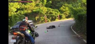 WCGW when I overtake with high speed near a blind curve