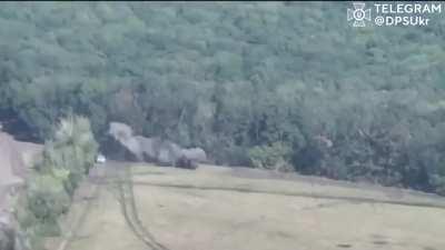 Ukrainian border guards discovered and destroyed Russian anti-aircraft system ZSU-23-4 Shilka in the Kharkiv region using artillery