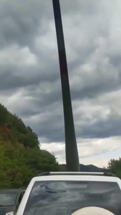 transporting the blade of a wind turbine