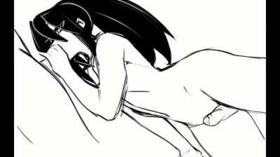 I want a femboy to suck me off like this and I want to see if they cum from it 😳