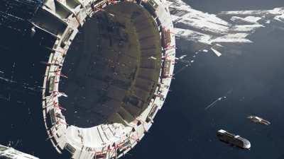 Industrial space station