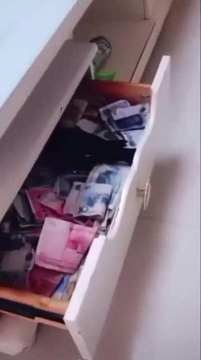 Pet jungle Myna, has been trained to go out and find cash, and bring it back home.