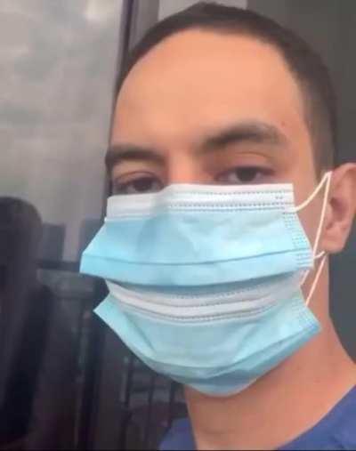 how to eat “safely” wearing the stupid mask