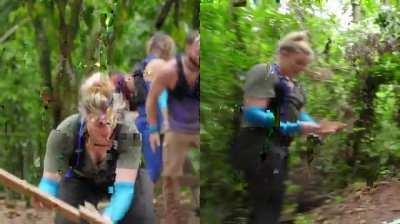 Not even Camouflage can hide Lauren Alaina's Thickness. (Beyond the Edge)