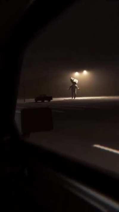 Está allá afuera…