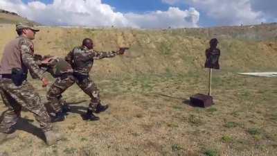 Turkish army trains karaboğas