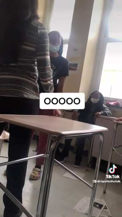 son she smacked the teacher 😭