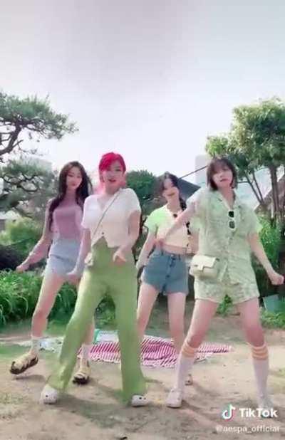 210519 aespa TikTok update