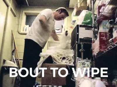 The one who wipes