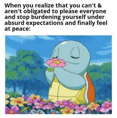 You don't owe anyone anything♡