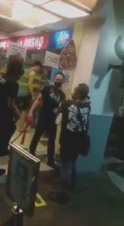 Tiagong this happened at Cuppage Plaza