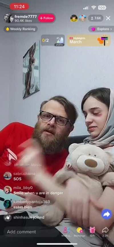 I’m getting really bad vibes from this live.