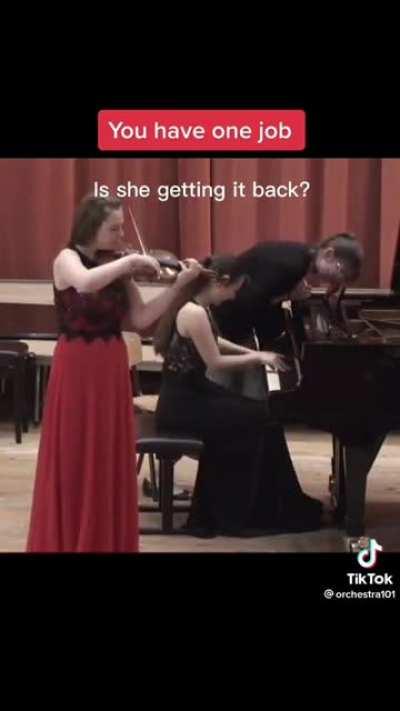 holding a piece of paper is difficult eh