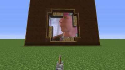 so I made this pretty cool looking door with mechanical bearings!