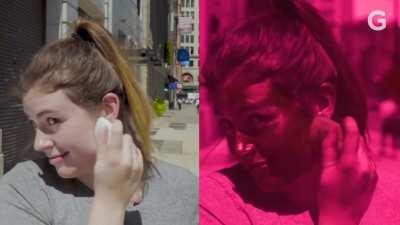 Applying Sunscreen under Visible light vs UV light