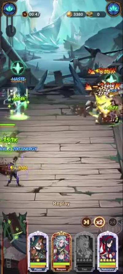 35-16 first team beaten with Respen in the Portal Party and at 160+ lv deficit!