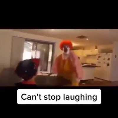 So that's what Ronald McDonald has been doing