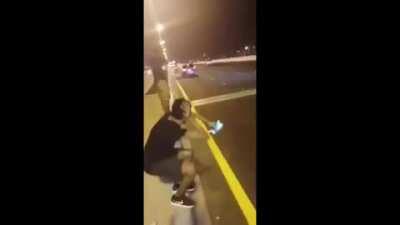 We're so cool causing drivers to be distracted, until they total our car and create a pileup