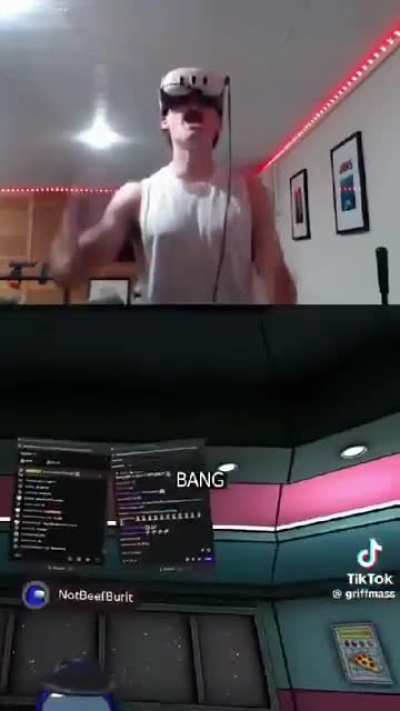 The joy of a man using the means of modern technology to teach the future generation