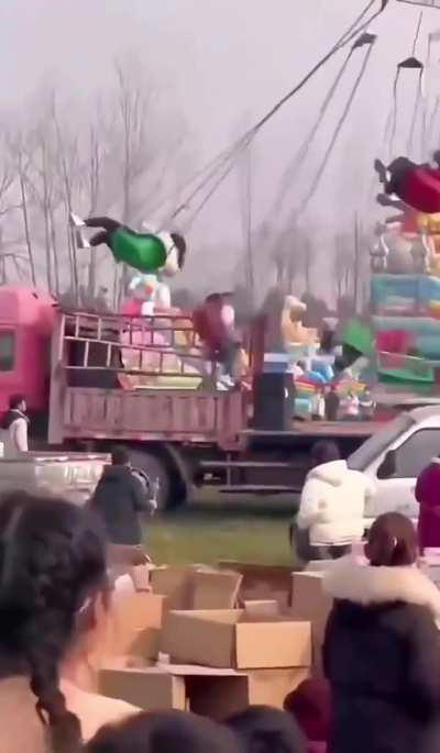 Maybe run it once, without riders😬