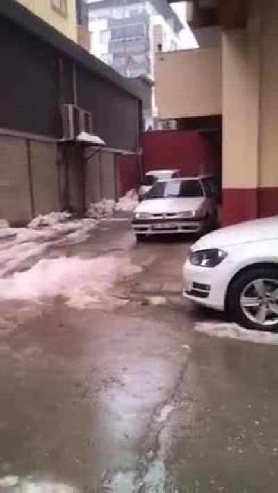 woman lets herself go