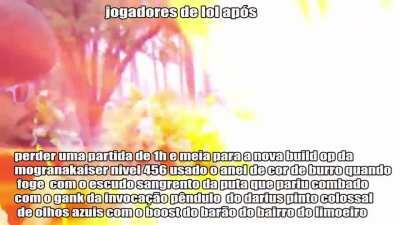 jogardores de lol quando