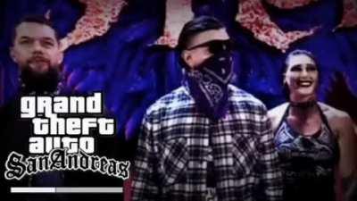 WWE2K x GTA crossover seems lit.