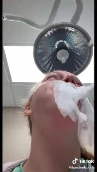 This girl knows how to party