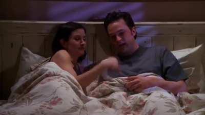 Monica and Chandler being adventurous in their love life — a compilation❤️