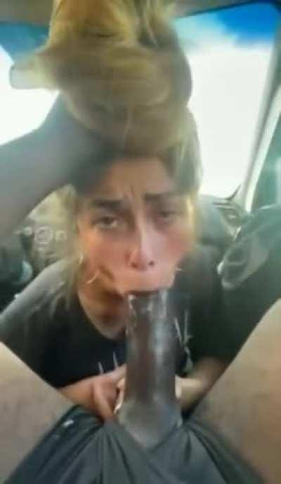 Slutty classical musician practices her throat singing