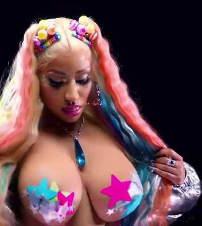 Nicki Minaj and her massive tits