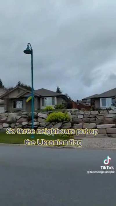 Neighbours war somewhere in the USA