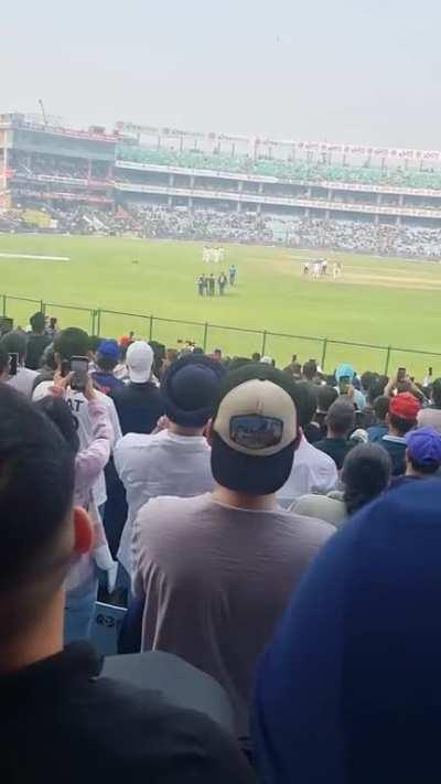 Pitch invasion during today's match. 🫡