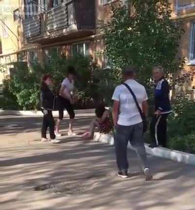 Bitch Gets Schooled In Social Etiquette...