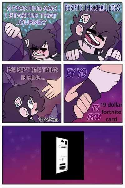 brooke meets 19 Dollar Fortnite Card