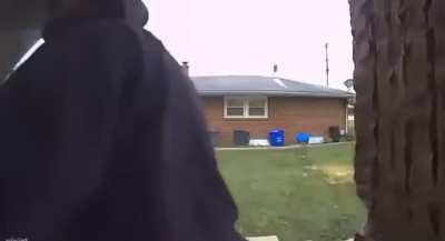 News interviews widowed Wife